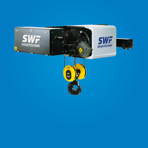 Polipasto eléctrico de cable de acero SWF NOVA rope